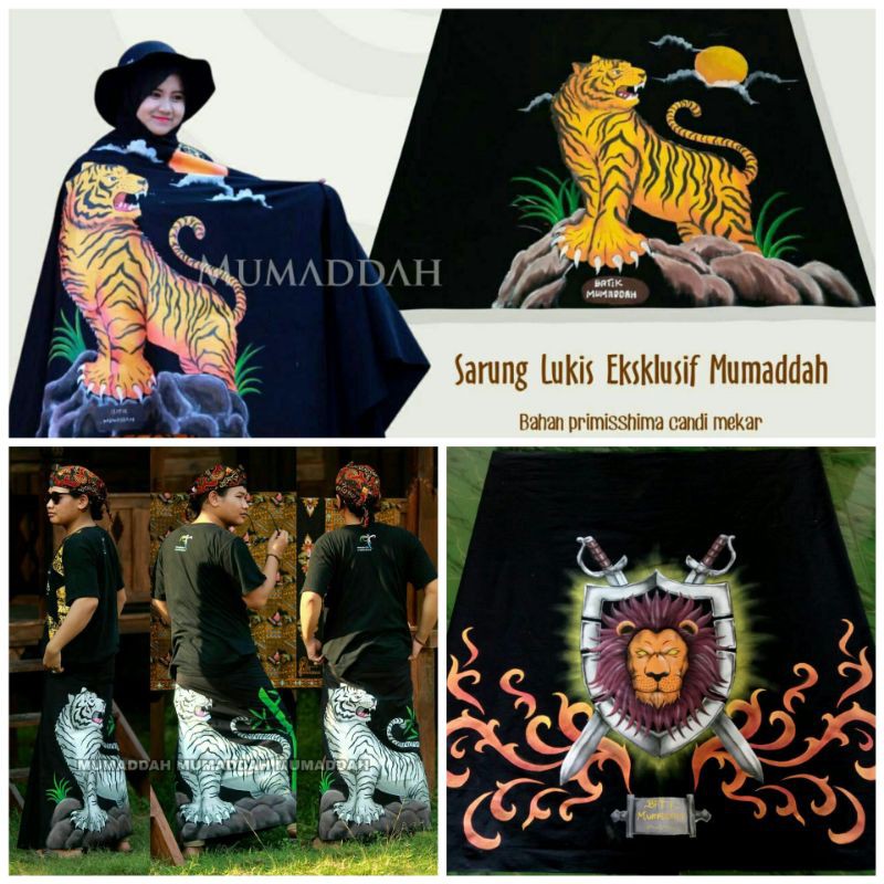 Sarung Motif Macan / Sarung Mumaddah