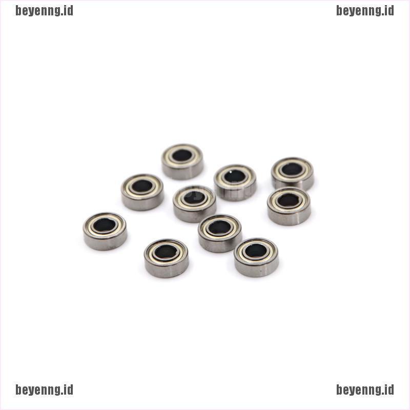 Bey 10pcs 693zz Miniatur Bola Bearing Ukuran 3x8 X 4mm