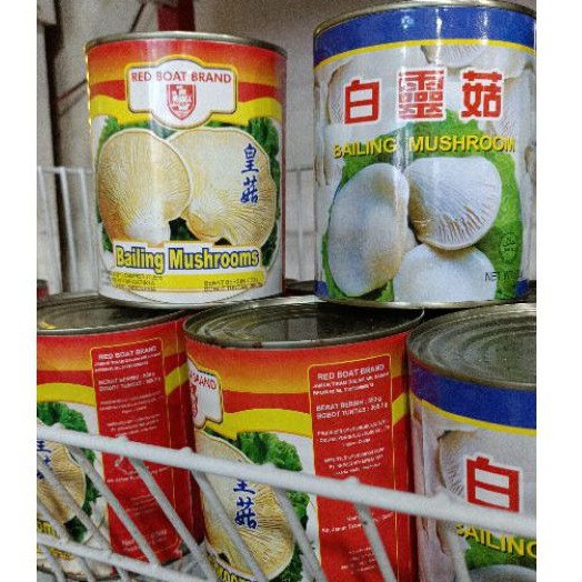 

Bailing Mushroom / Jamur Tiram dalam Air Garam / Oyster Mushroom / Jamur Kaleng / Canned Mushrooms