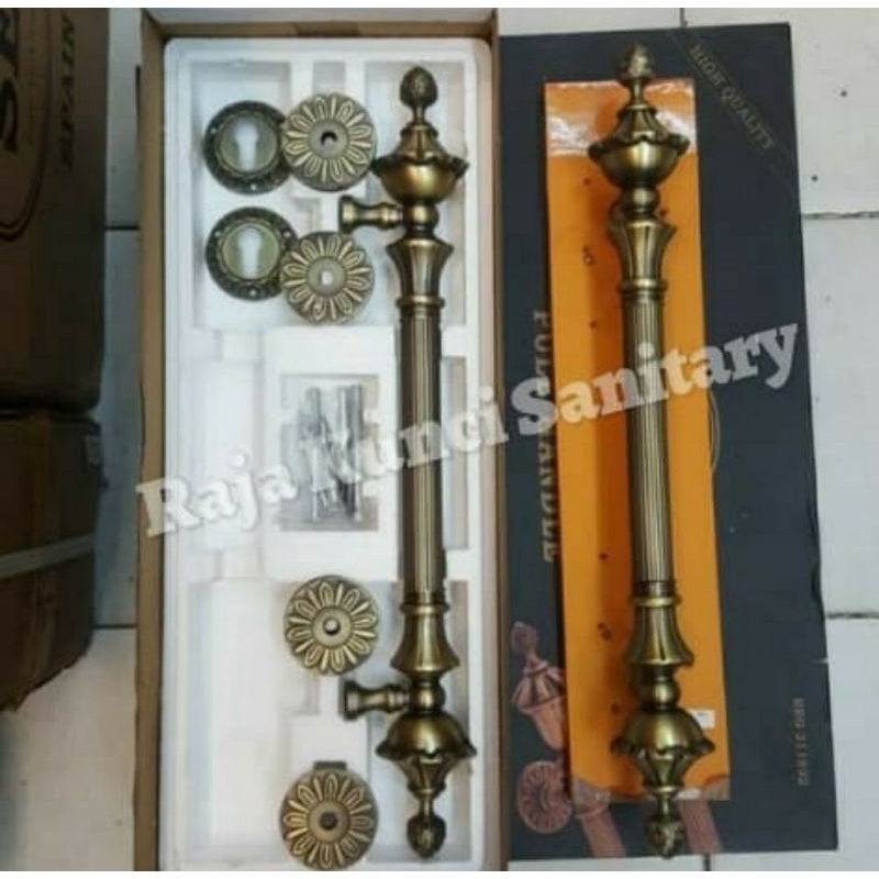 Pull Handle SES 180-50 cm Antic Brass/181-50 cm/Classic Modern/Ukir/Tarikan