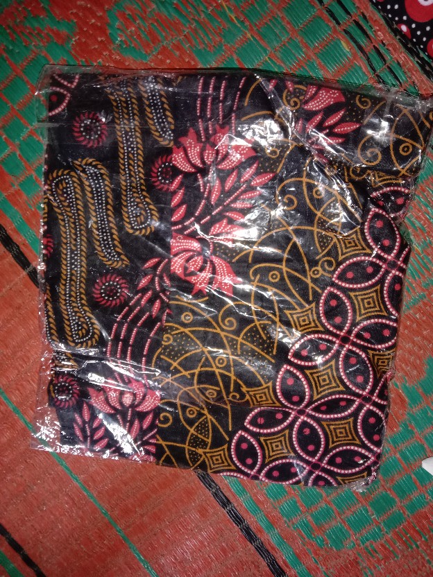 Kemeja Batik Pria Lengan Pendek Size M L Xl Bswart Batik Hrb026 Kenongo