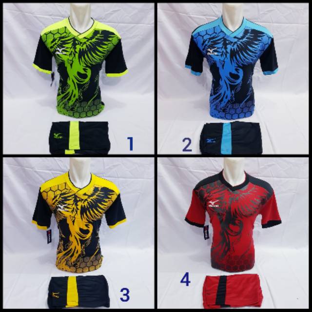 Jersey setelan volly mizuno 126