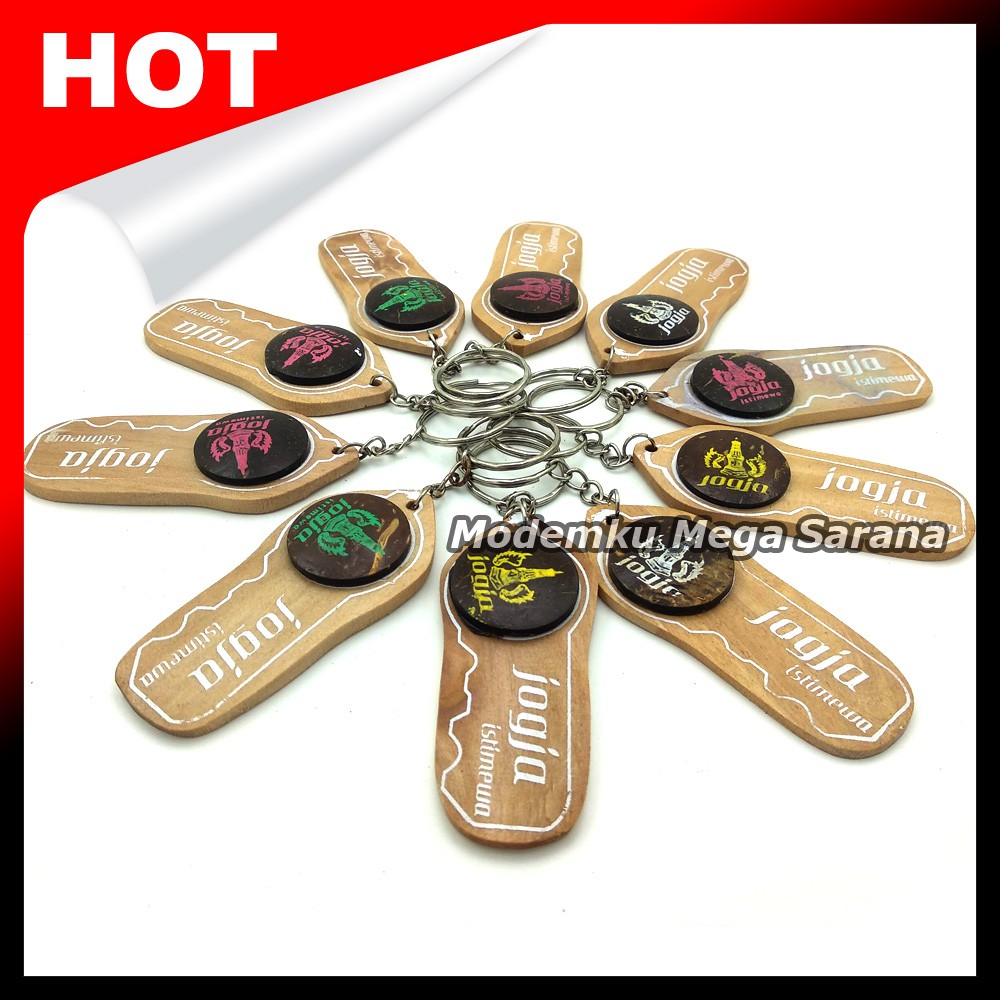 Souvenir Gantungan Kunci Jogja GTK18 - Oleh Oleh Khas Jogja