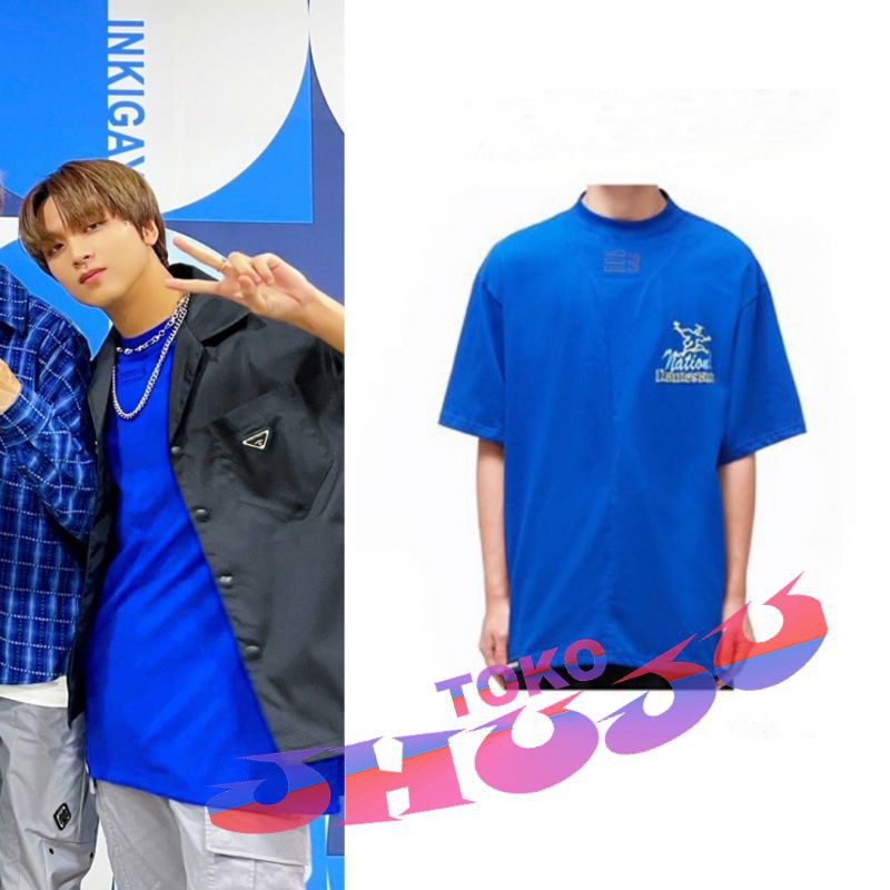 Baju Tshirt NCT Haechan style Nation Sava Vacay Logo