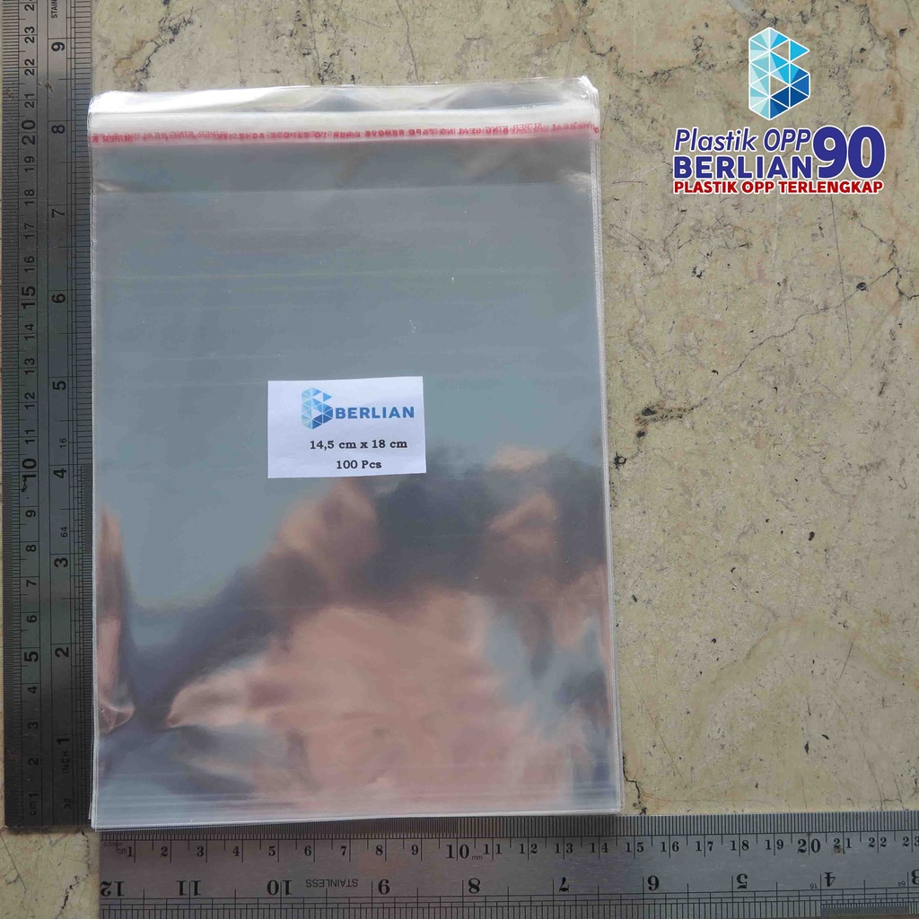 Plastik Opp 14,5x18 Plastik Opp Seal / Plastik Opp Lem Tebal 20 Micron