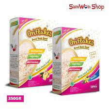 

ORIFLAKES GASTRO SEREAL UMBI GARUT VANILA 350 GR MEREDAKAN MAAG GERD