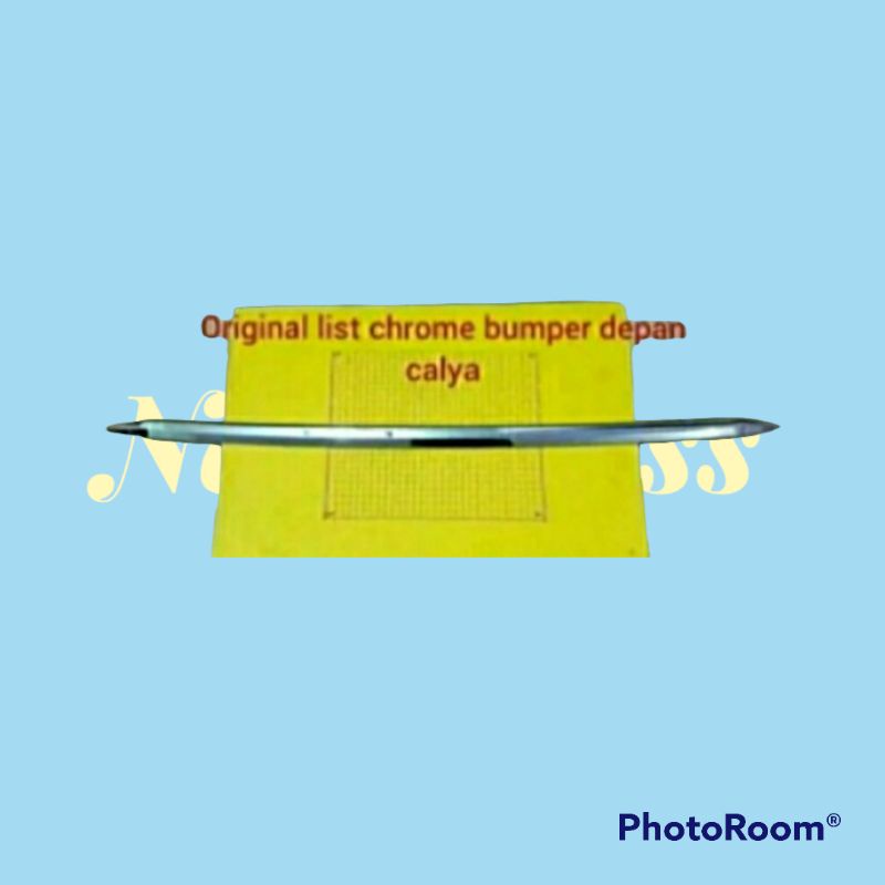 lis bemper depan buat mobil calya/ sigra crome