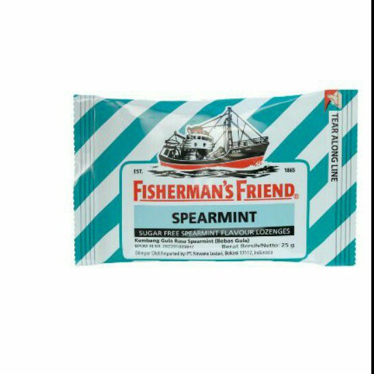 

Fisherman's Candy Sugar Free Spearmint 25G