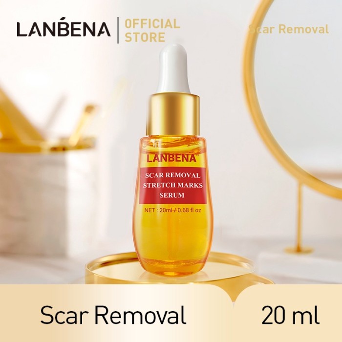 LANBENA SCAR REMOVAL STRETCH MARKS SERUM Penghilang Bekas Luka Stretch Mark