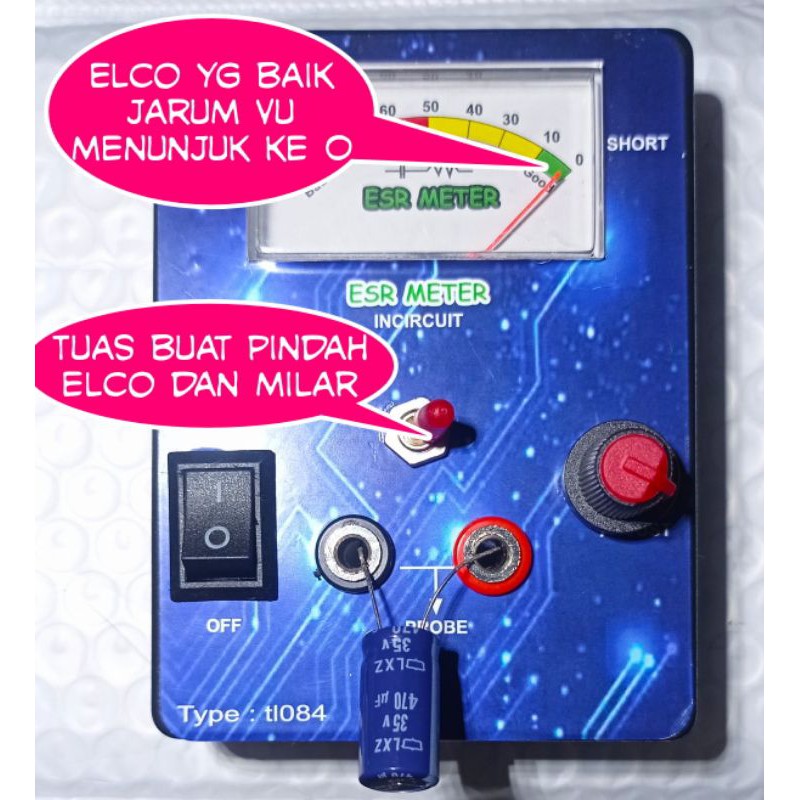 esr meter analog