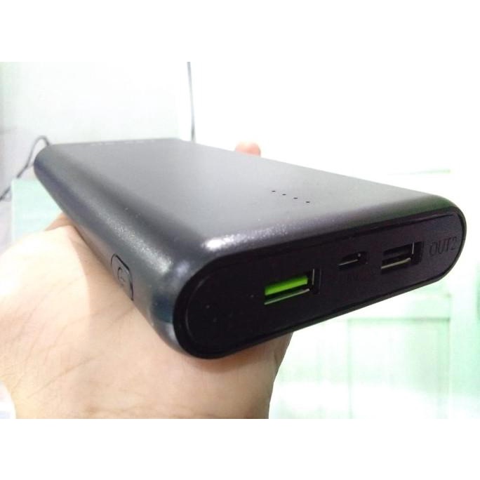 New Powerbank Murah LOG ON 17600 mAh Smart Ic Logon Power Bank