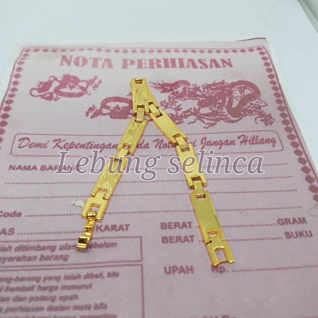 gelang plat emas muda,gelang emas dewasa model terbaru 2022,perhiasan titanium asli anti luntur 24 karat,gelang emas 24 karat tanpa surat,gelang emas kadar 2.96,gelang berlapis emas 24 karat,gelang terbuat dari koin asli tahun 1991-1994 tidak mudah luntur