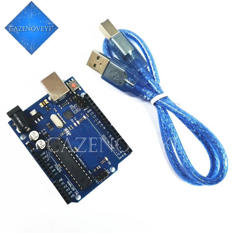 Un set R3 MEGA328P ATMEGA16U2 per Untuk Arduino Compatibile