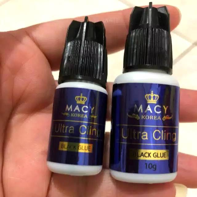 MACY GLUE ULTRA CLING 5ML DAN 10ML LEM EYELASH EXTENSION / LEM BULUMATA SAMBUNG