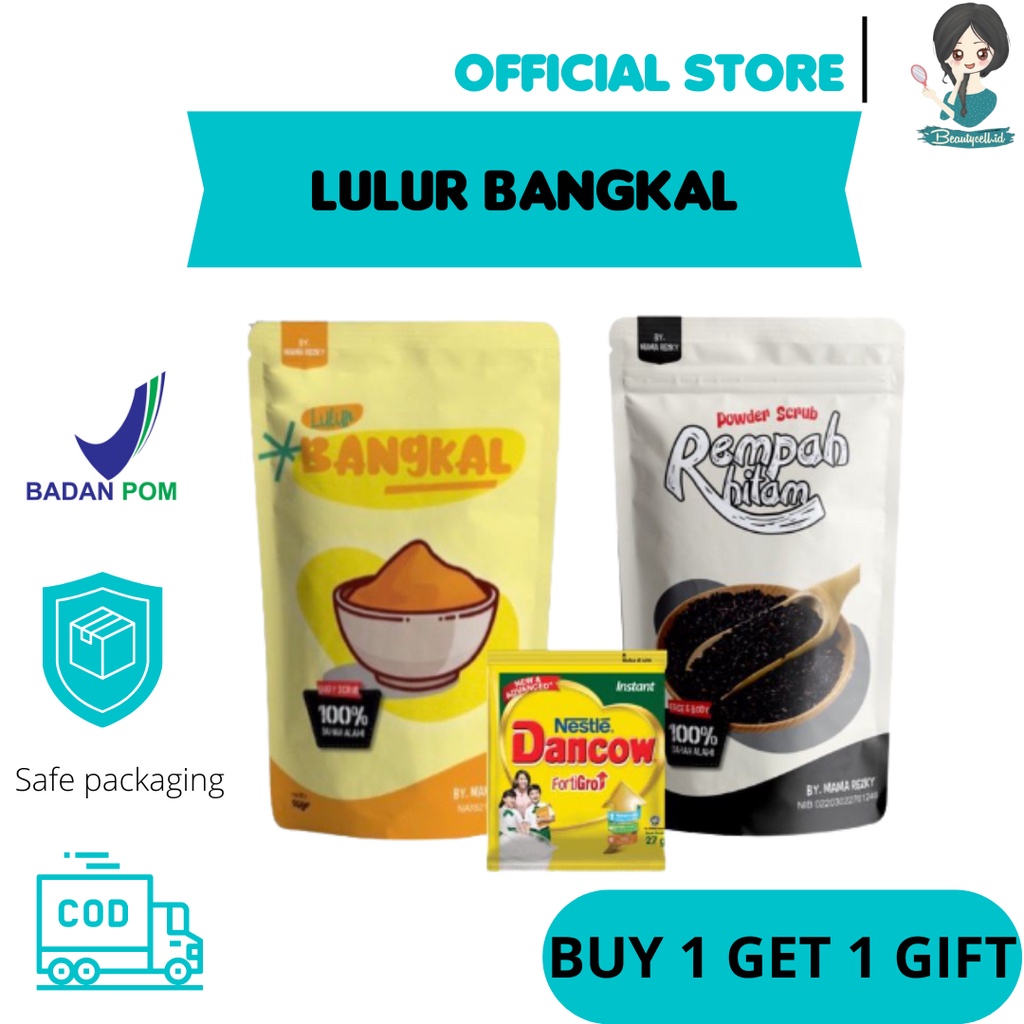 BPOM LULUR BANGKAL MAMA REZKY 20Gram