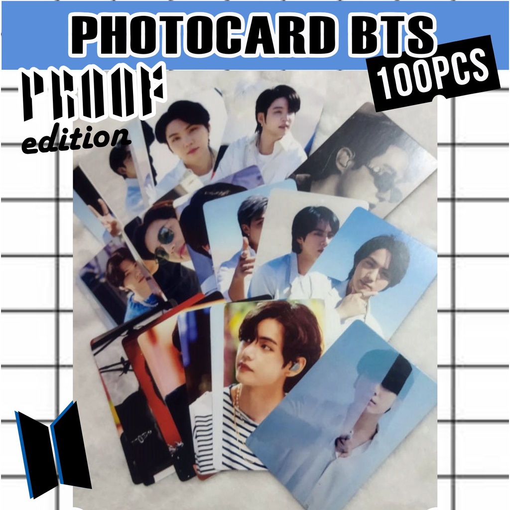BTS Proof Photocard 2 sisi 100pc