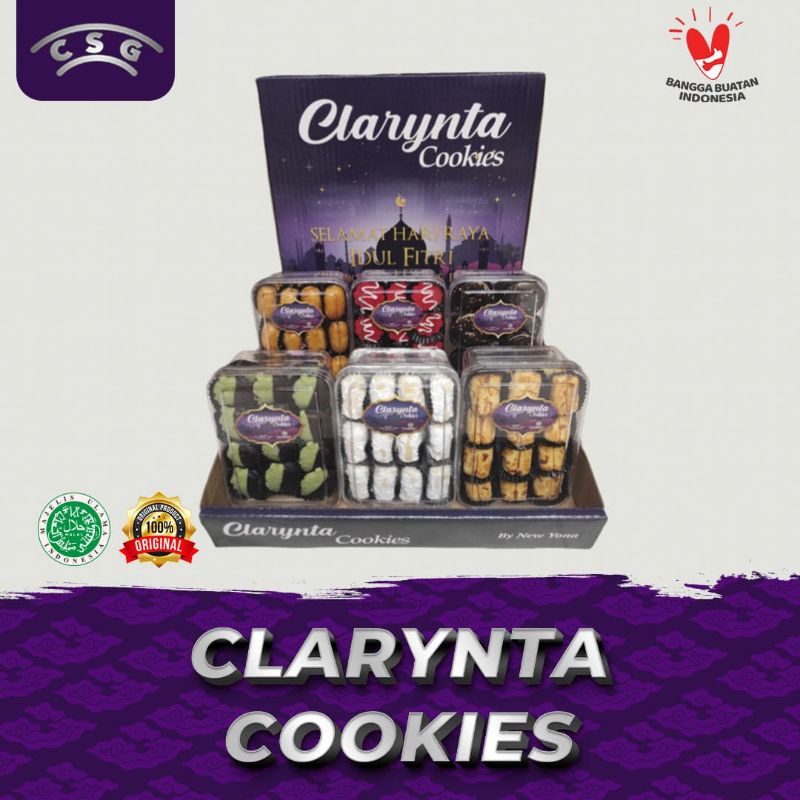 

Paket clarynta cookies/paket kue lebaran murah