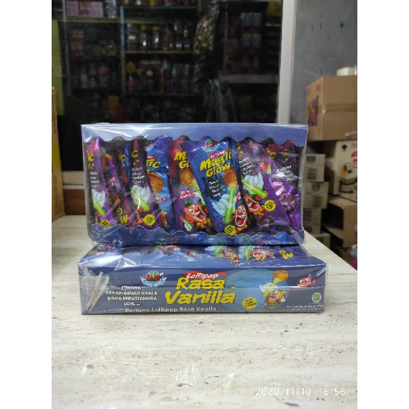 

Permen Lollipop Magic Glow (1 pack isi 24 pcs) Toiri_store