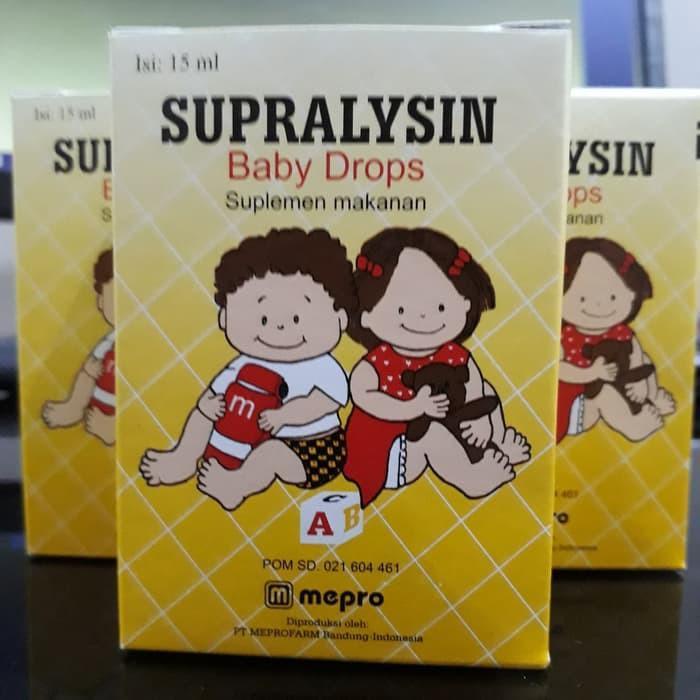 SUPRALYSIN BABY DROP HARGA PER BOTOL