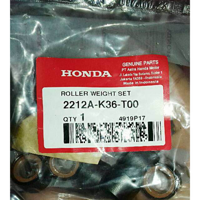 Roler honda vario 150 cc asli merk honda