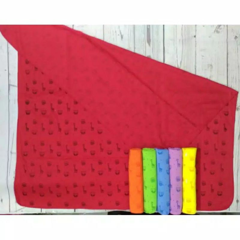 6in1 Bedong Bayi Goldnagatina Rainbow Pelangi motif Boneka Kecil / Dot uk 90x100 bahan lembut  dan halus