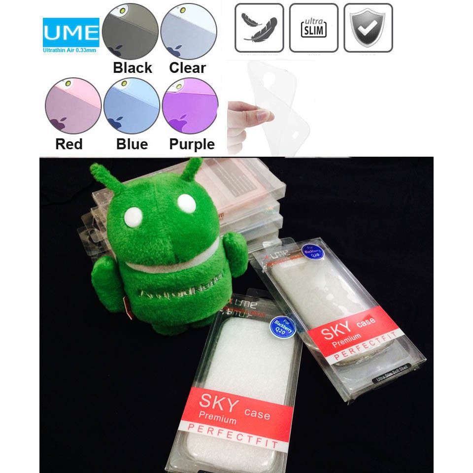 Ume Softcase Blackberry Q20 Classic Case TPU Silikon Ultrathin