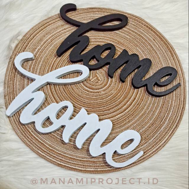 Walldecor Tulisan Home / Pajangan Kayu Home / Tulisan Home / Pajangan Home / Pajangan Dinding Home