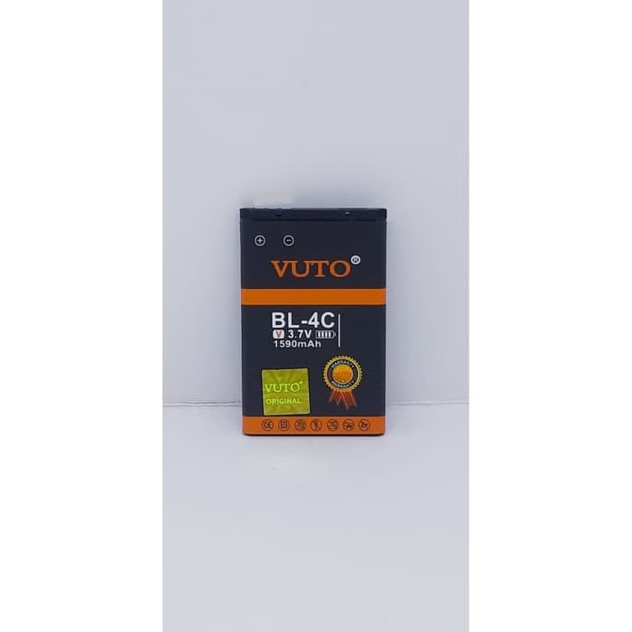 Double Power Battery Batre Baterai Vuto Nokia 4C BL-4C BL4C