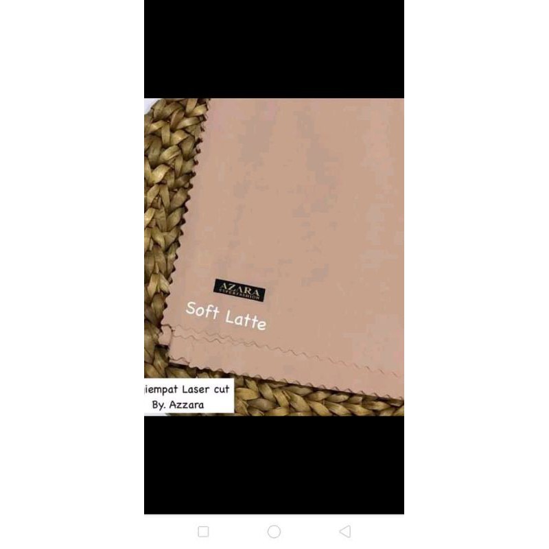 Hijab Azara Oskara Laser cut grosir 10pcs