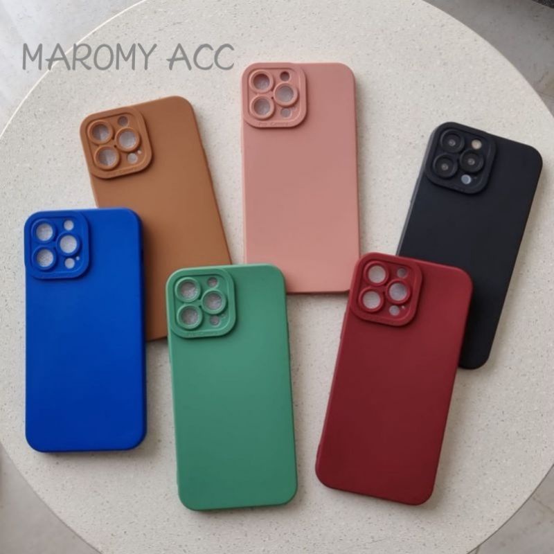 Soft Case Pro Camera Candy Macaron Infinix HOT 9 HOT 9 PLAY HOT 10 HOT 10S HOT 10T HOT 10 PLAY HOT 11 PLAY NOTE 11 Soft Casing TPU