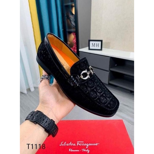 Sepatu Loafers Branded Pria Sf / Sepatu Clone 1:1 Ori Terlaris #J2 Toko.Rosesare