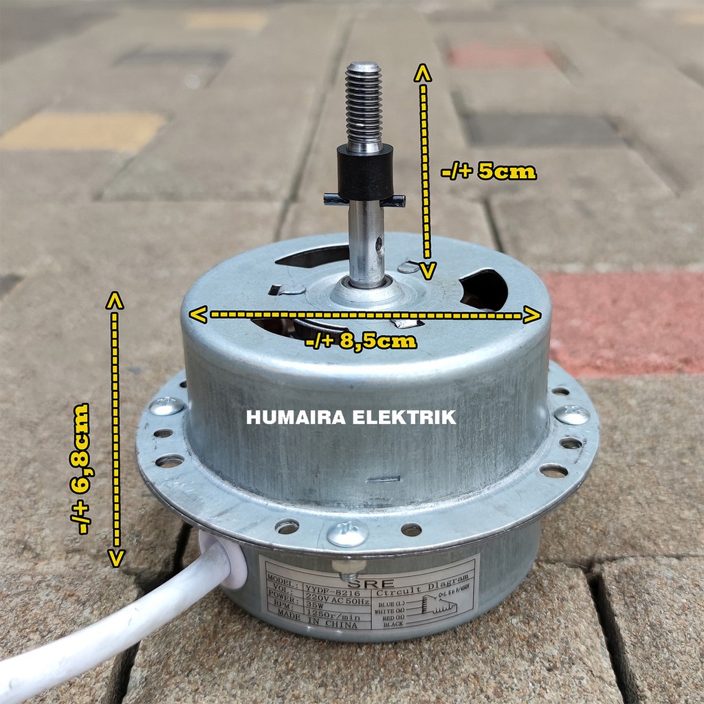 [BAYAR DITEMPAT] Dinamo Mesin Motor Kipas Angin Boxfan/ Exhaust Fan Hexos Exos untuk merk Maspion