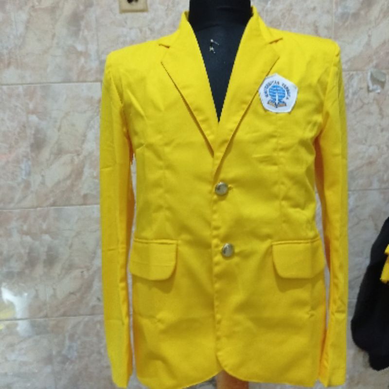 [ready stok] almamater UT/jas/jaket almamater (universitas terbuka) jas model UPBJJ Semarang