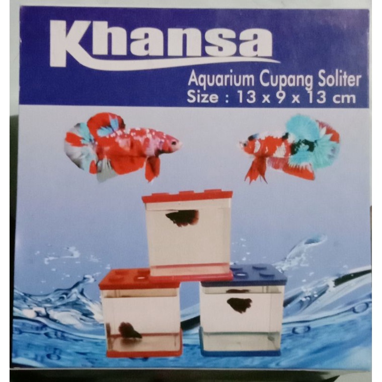 Aquarium Mini Ikan cupang lego