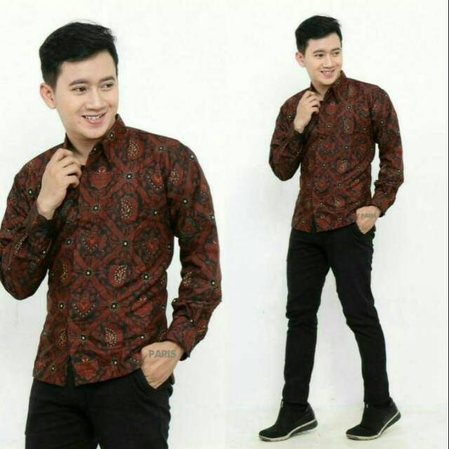 Kemeja batik pria Unggul jaya