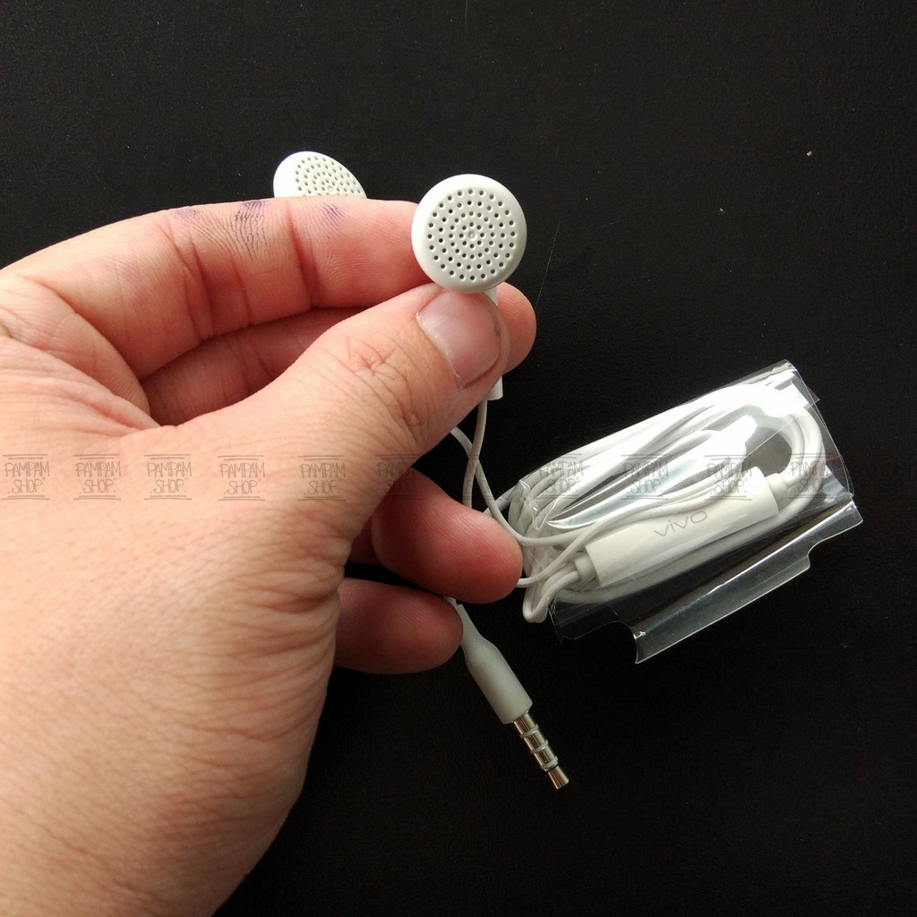 Headset Vivo XE100 Original OEM Earphone Handsfree Y15 Y21 Y22 Y31 Y35 Y51 Y55 Y53 V5 V5S V3 Plus V7