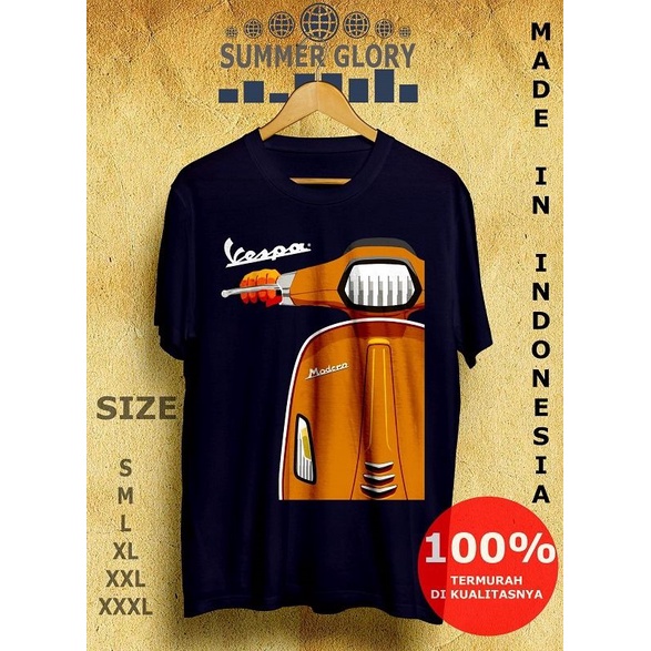 Kaos Vespa Sprint / Kaos Vespa original / Kaos Vespa world days / Vespa