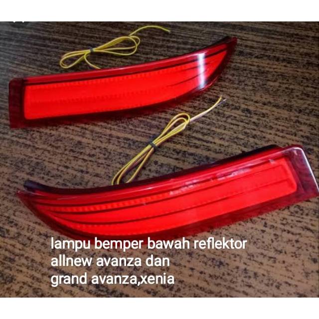 Lampu bemper reflektor allnew avanza xenia ,grand avanza xenia L.ED C.O.B  Full