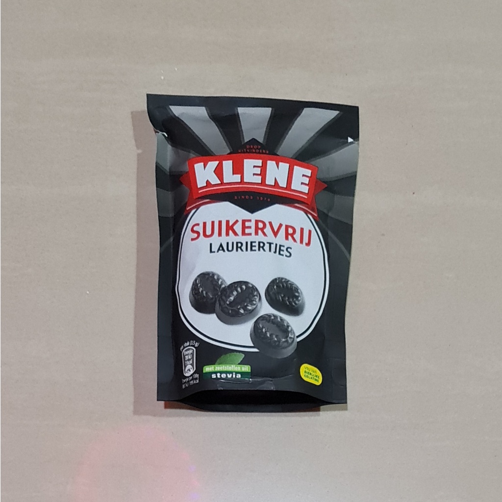 

Permen Klene Suikervriij Lauriertjes Sugar Free 105 Gram