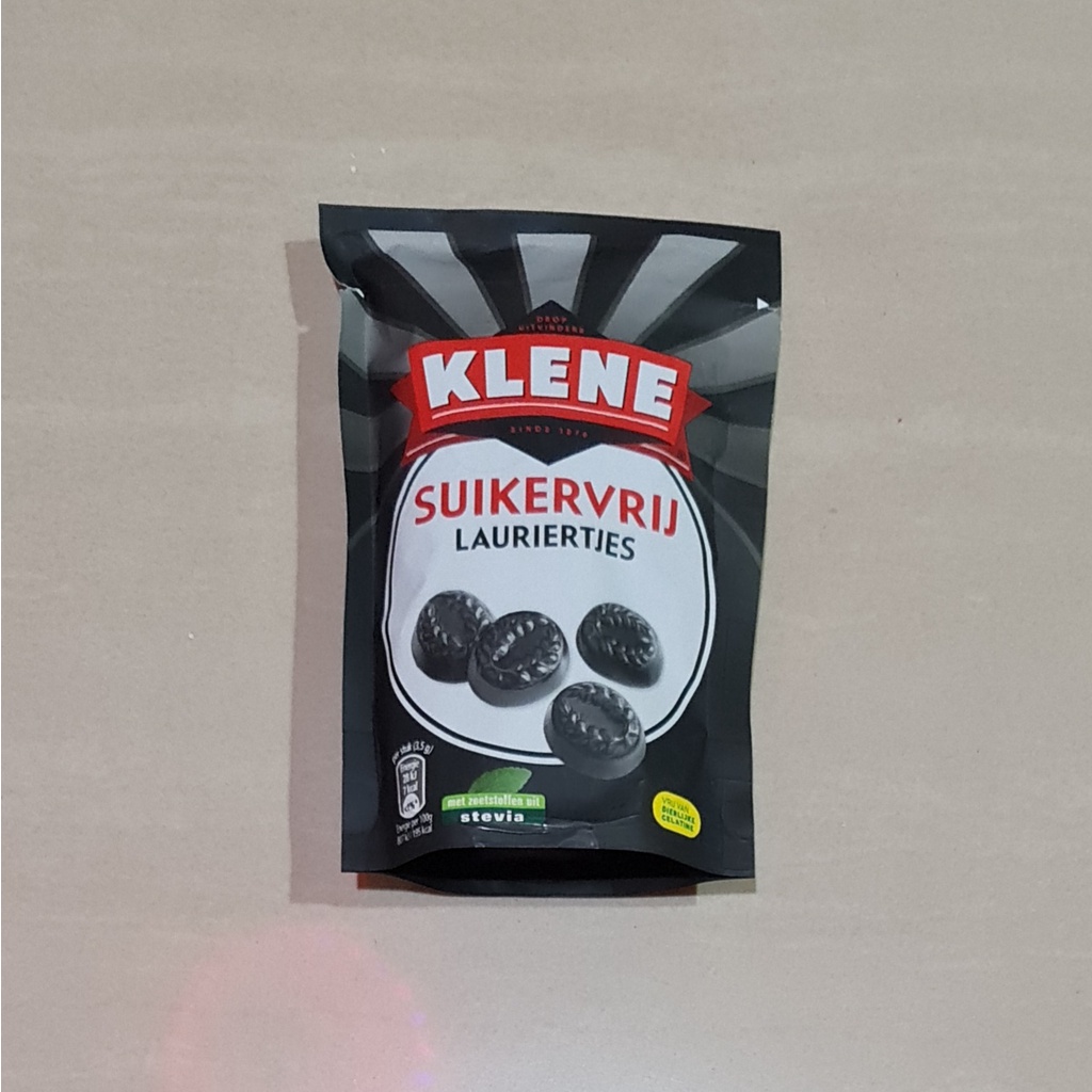 Permen Klene Suikervriij Lauriertjes Sugar Free 105 Gram