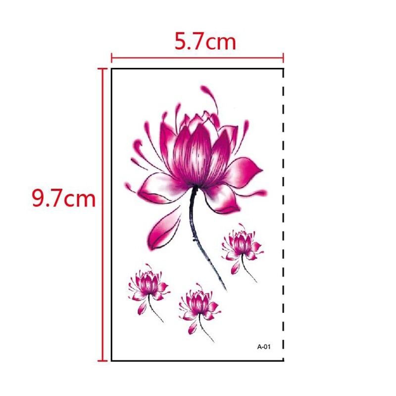 30pcs Tatto temporary mini 10×6cm Tulisan JEPANG