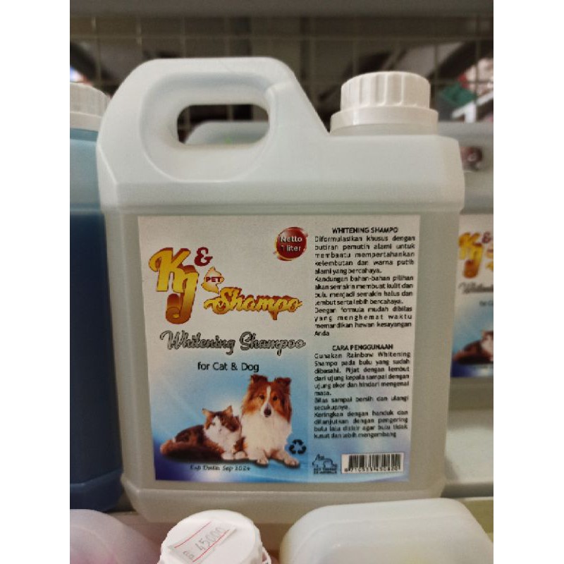 sampo kucing shampo anjing sampo k&amp;j 1litter