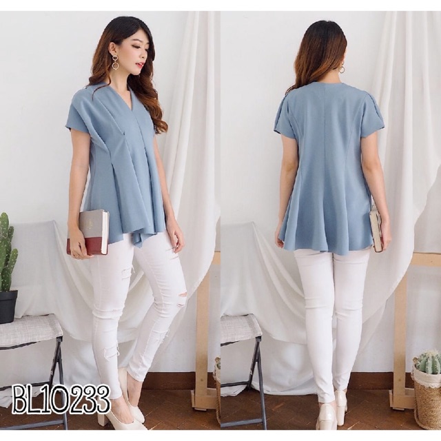 Blouse scuba