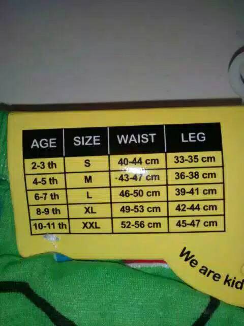 celana dalam anak laki umur 4-11 tahun harga 3 pcs  bahan catton halus