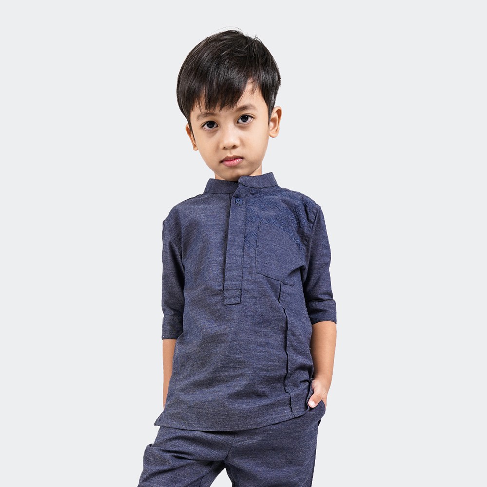 CELCIUS Kids Kemeja A07401K Navy
