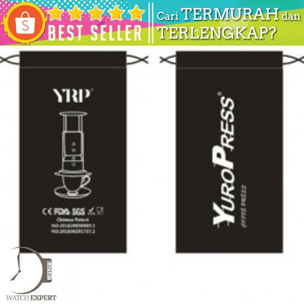 YuroPress Set Portable French Press Coffee Maker - YRP350 - Gray