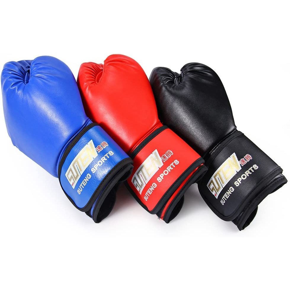 Sarung Tinju MMA Gloves Boxing Muay Thai Fighting Training SUTEN