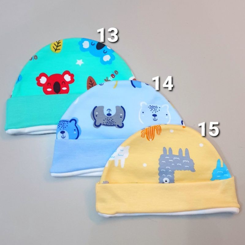 Topi Kupluk Bayi SNI VELVET JUNIOR | Tutup Kepala Baby Newborn KUPLUK VELVET