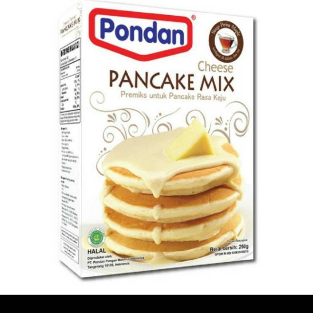 

PONDAN PANCAKE MIX CHEESE 250 GRAM