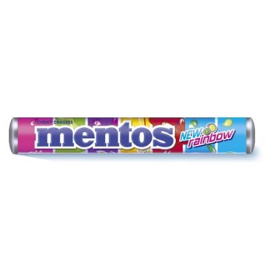 

MENTOS STICK RAINBOW 38 GR HARGA SUDAH TERMASUK PACKING